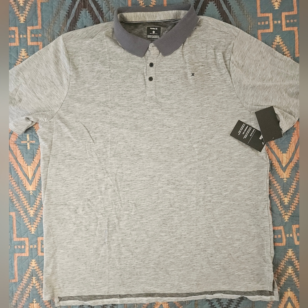 NWT Hurley Logo‎ Polo